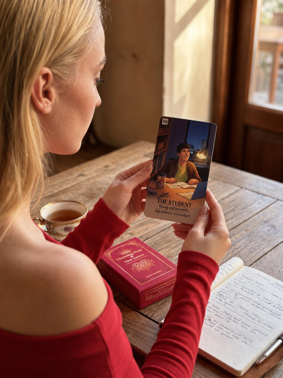 Charming Fools & True Lovers - 57 Love Oracle Cards with Guidebook