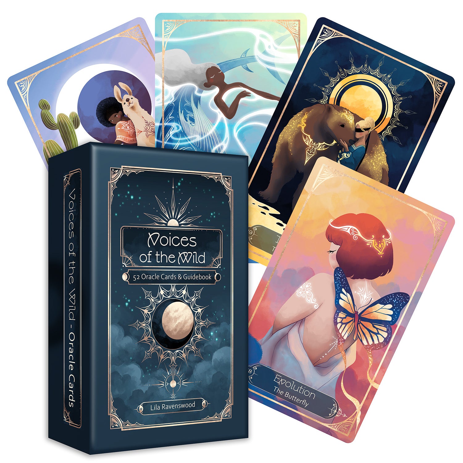 Voice of the Wild - 52 Animal Oracle Cards with Guidebook