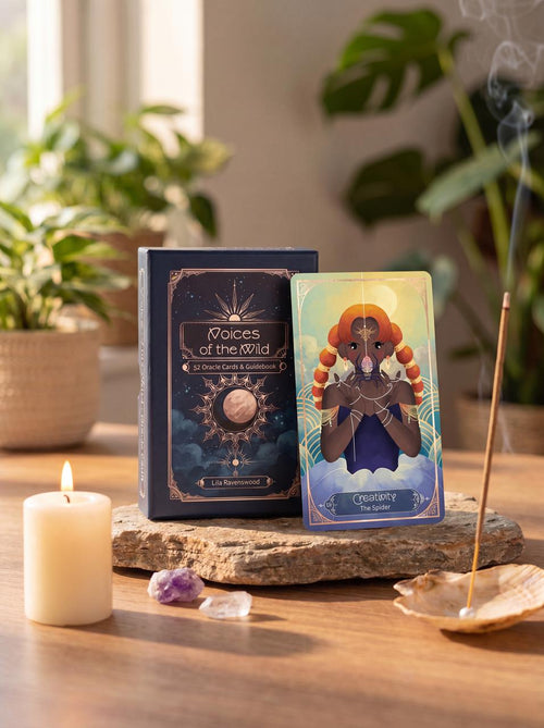 Voices of the Wild - 52 Animal Oracle Cards with Guidebook
