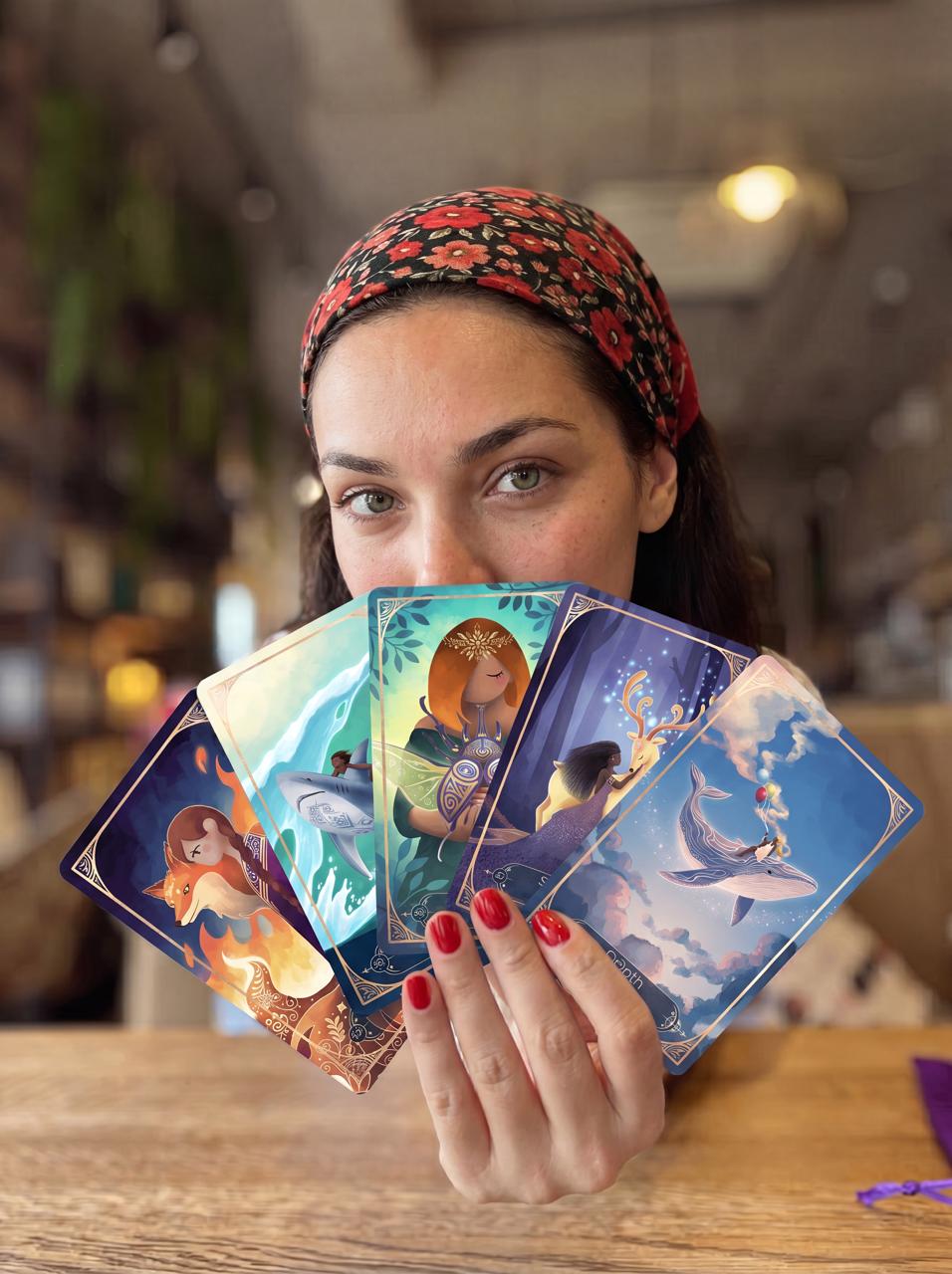 Voices of the Wild - 52 Animal Oracle Cards with Guidebook