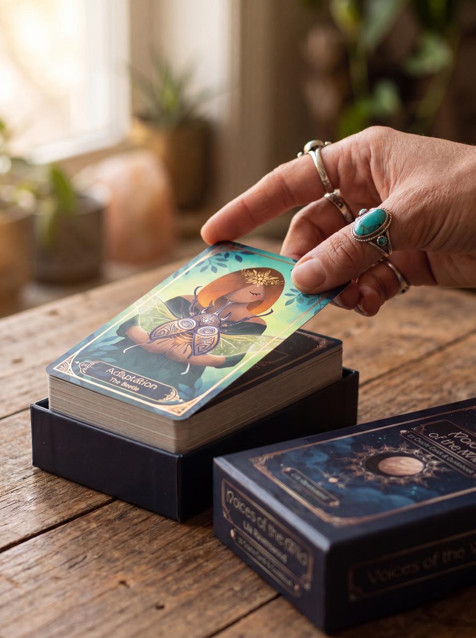 Voices of the Wild - 52 Animal Oracle Cards with Guidebook